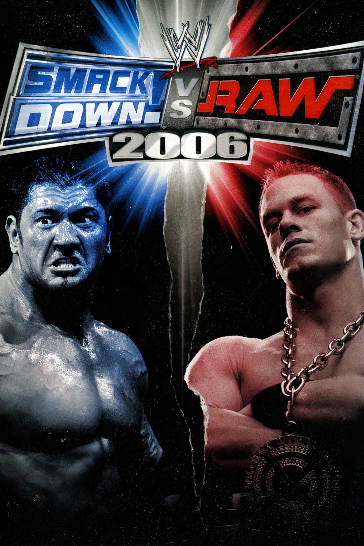 WWE SmackDown! vs. Raw 2006 Tag Page Cover Art