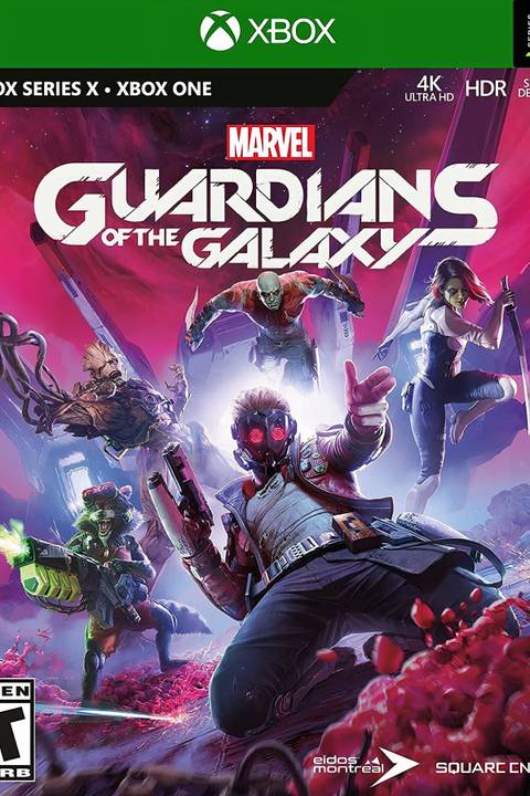 Marvel's Guardians of the Galaxy Video Game Tag Page Cover Art