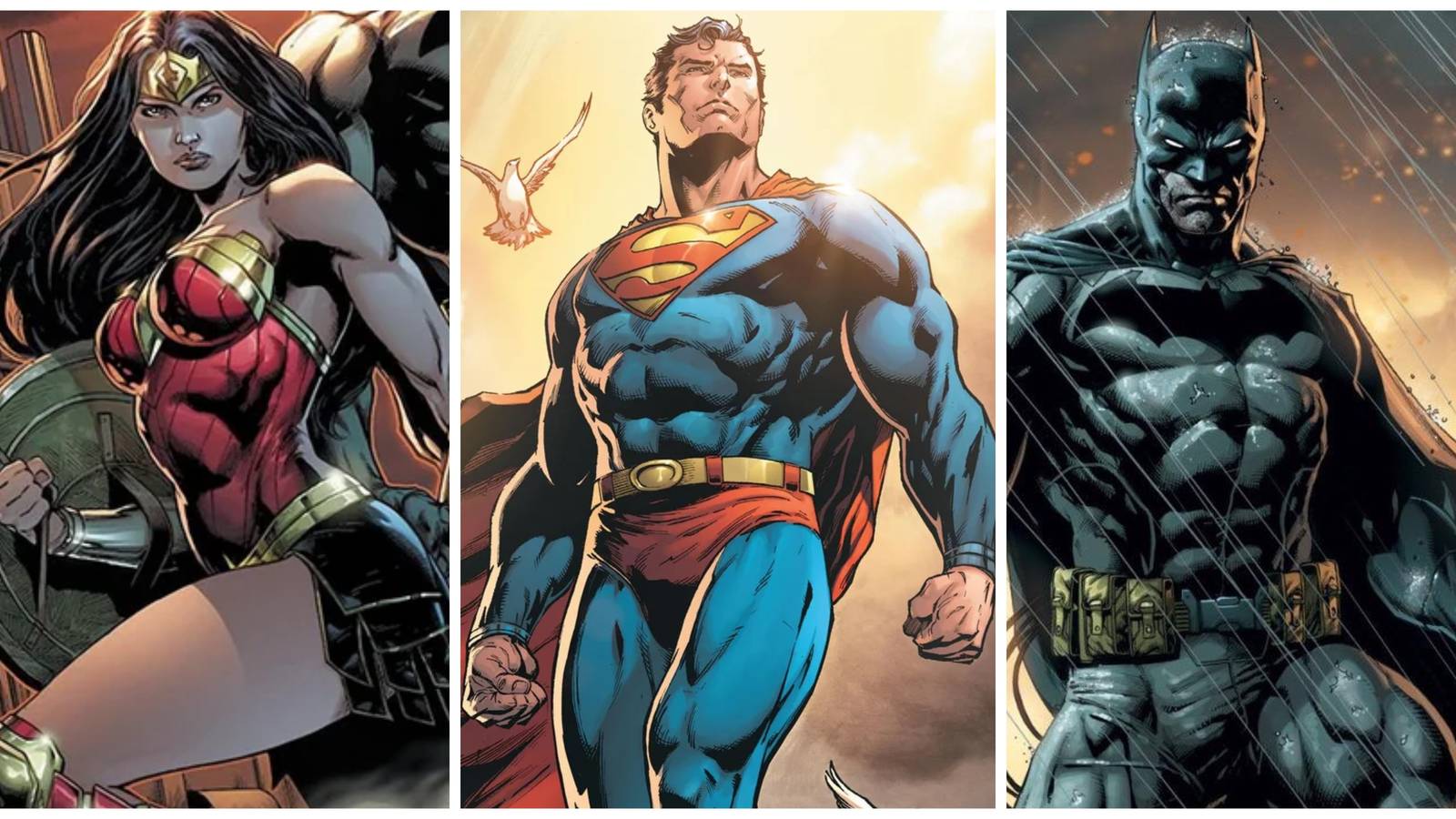 jason fabok wonder woman, superman, batman