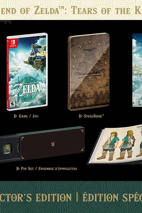 Zelda Tears of the Kingdom Edition-1 Tag Page Cover Art