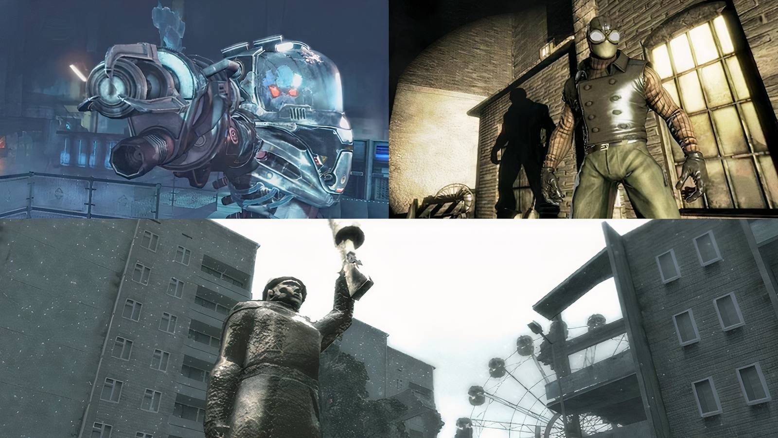 Arkham City, Shattered Dimension, Modern Warfare 