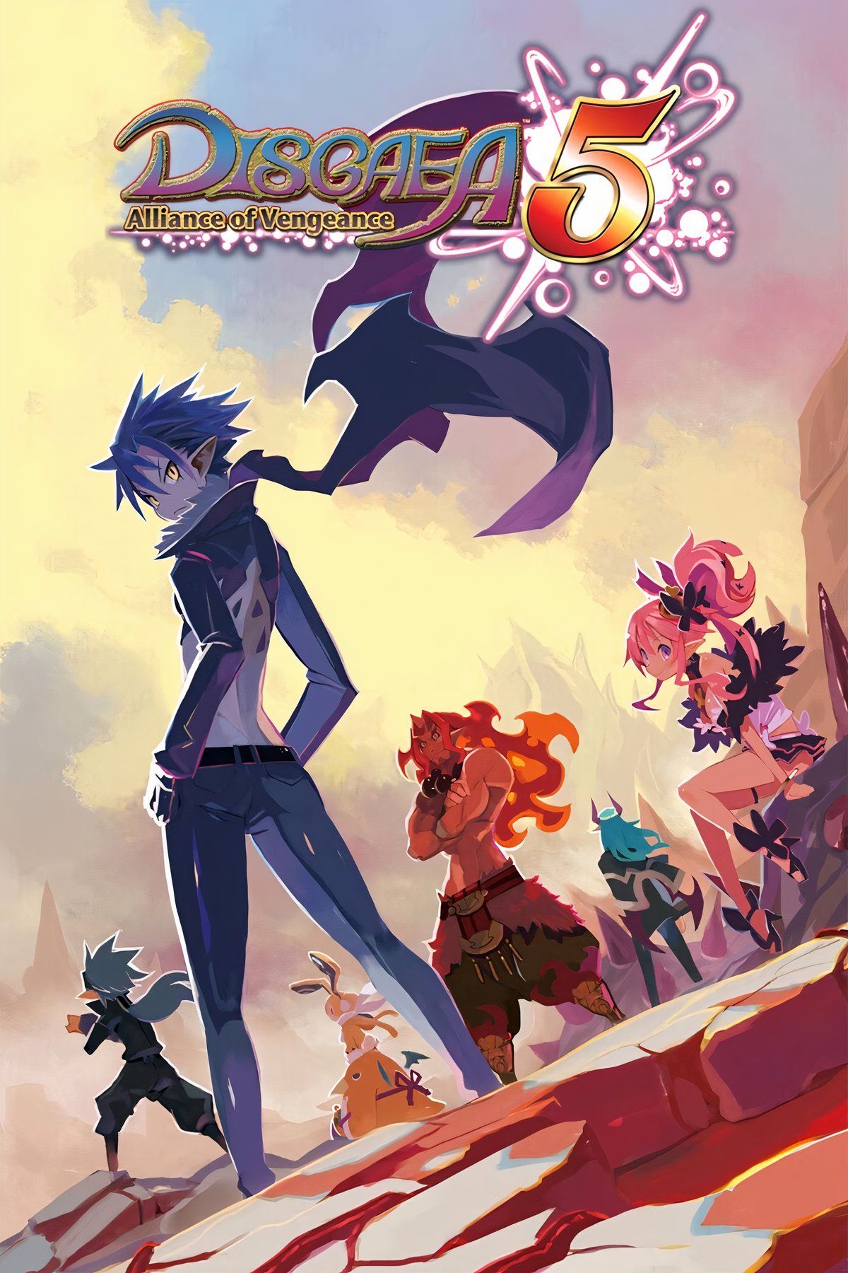 Disgaea 5 Alliance of Vengeance Tag Page Cover Art