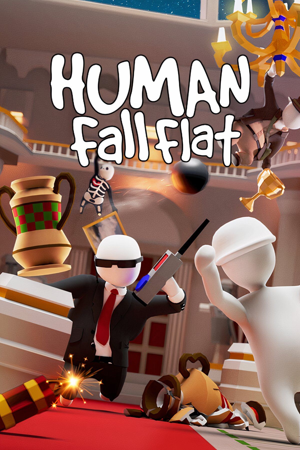 Human Fall: Flat Tag Page Cover Art