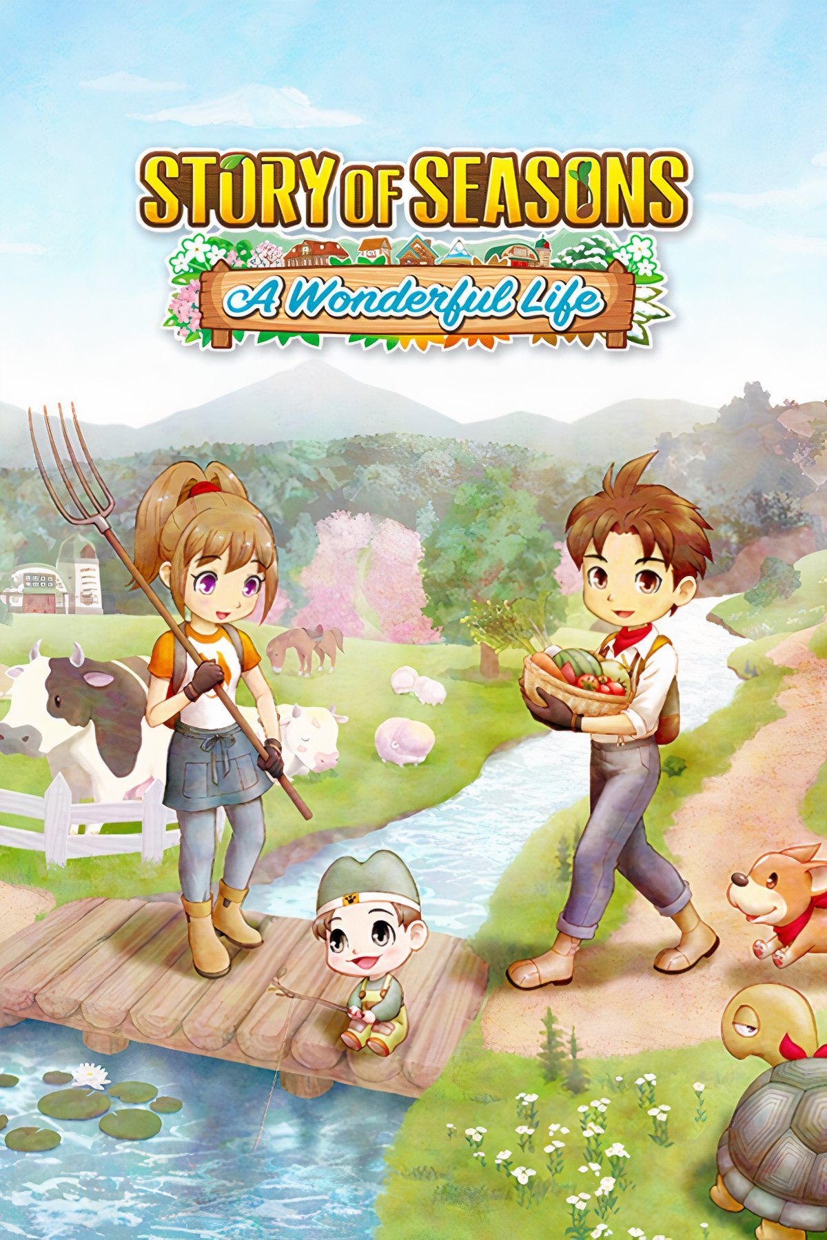 Story of Seasons: A Wonderful Life Tag Page Cover Art