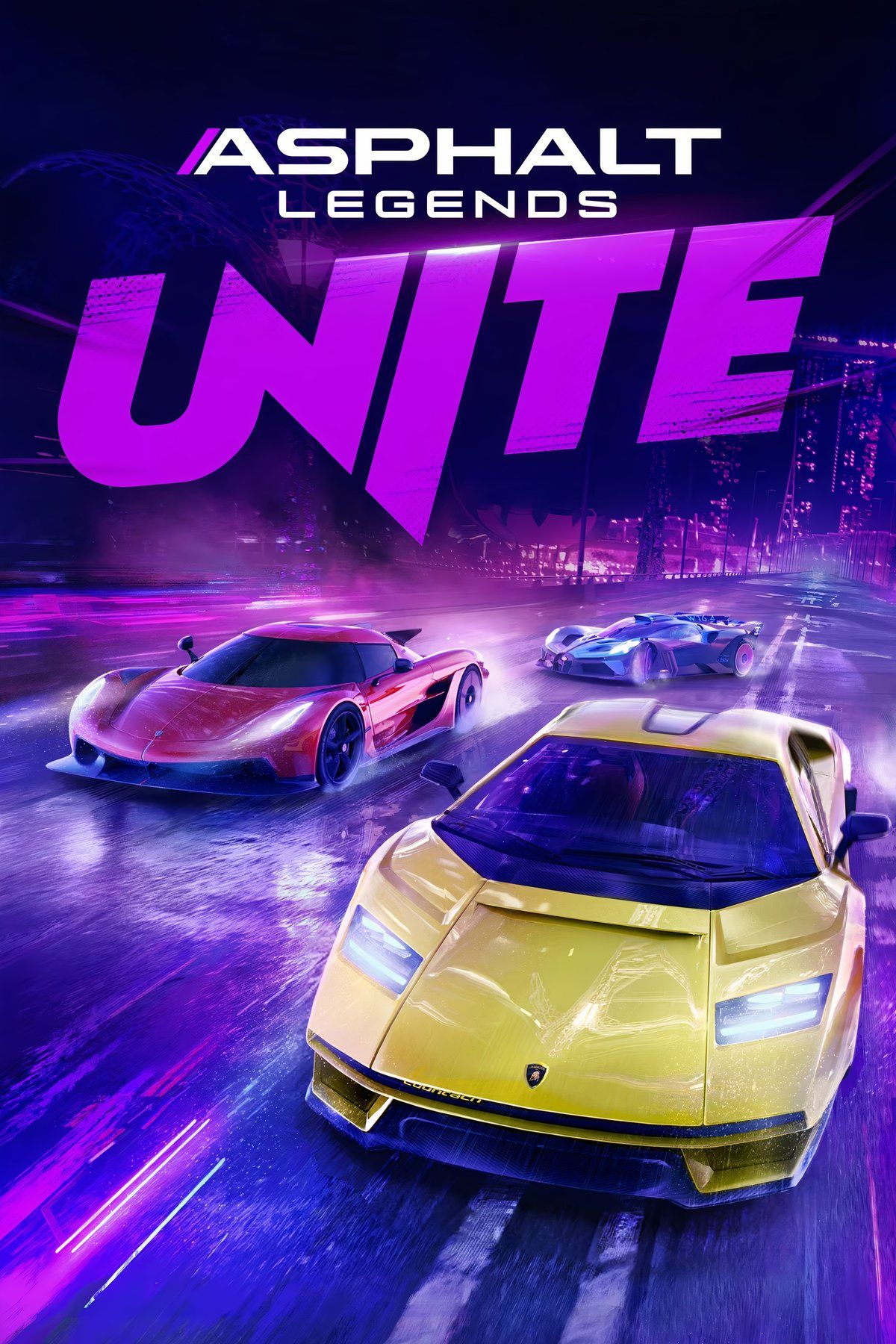 Asphalt Legends Unite Tag Page Cover Art