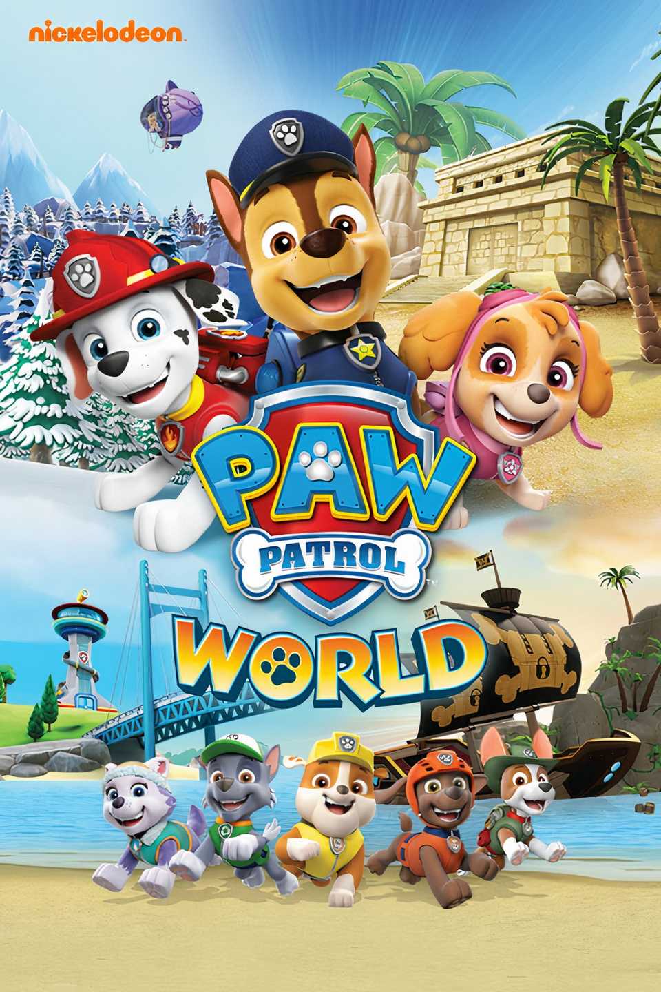 Paw Patrol World Tag Page Cover Art