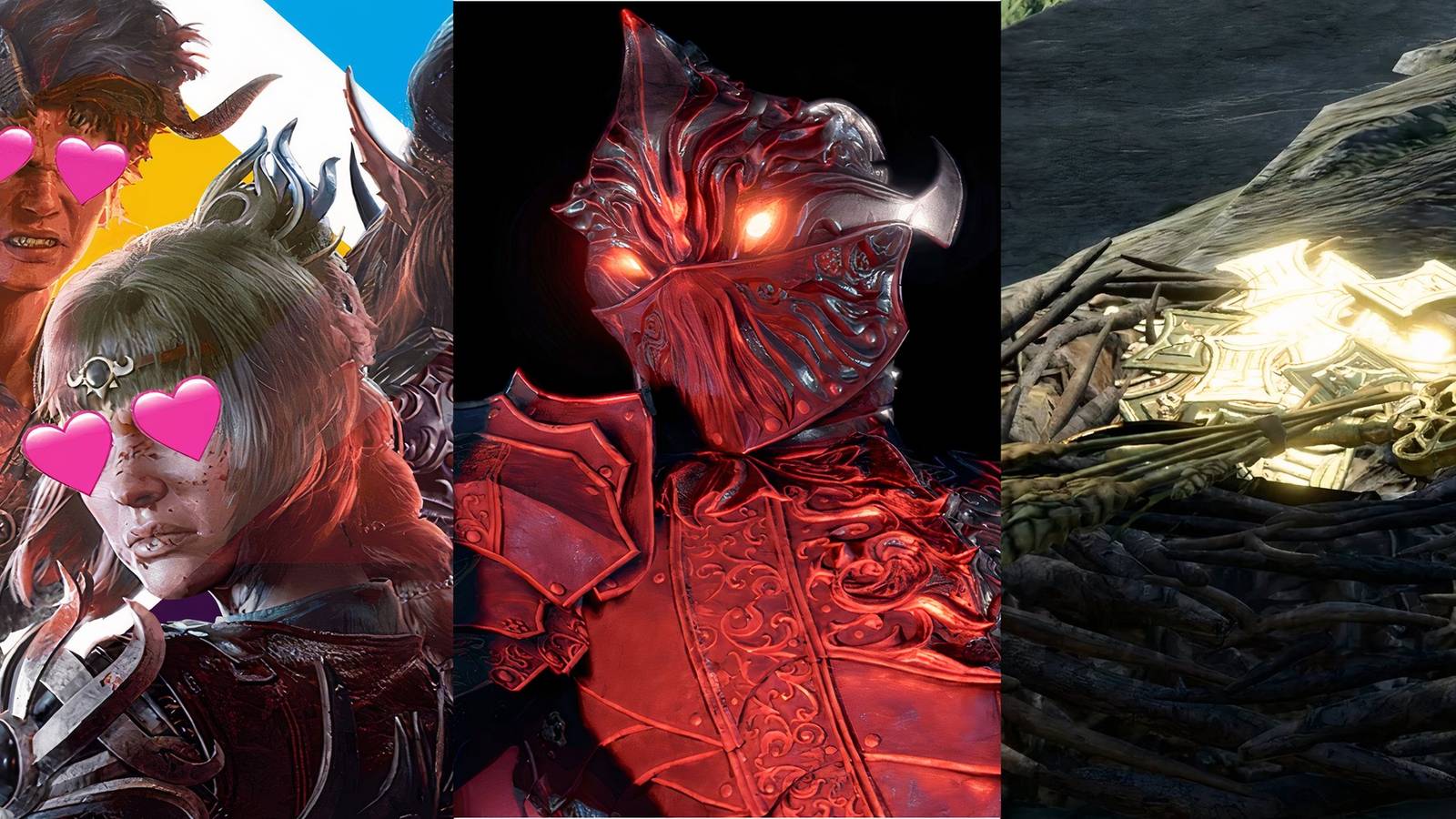 Baldur's Gate 3 mod collage