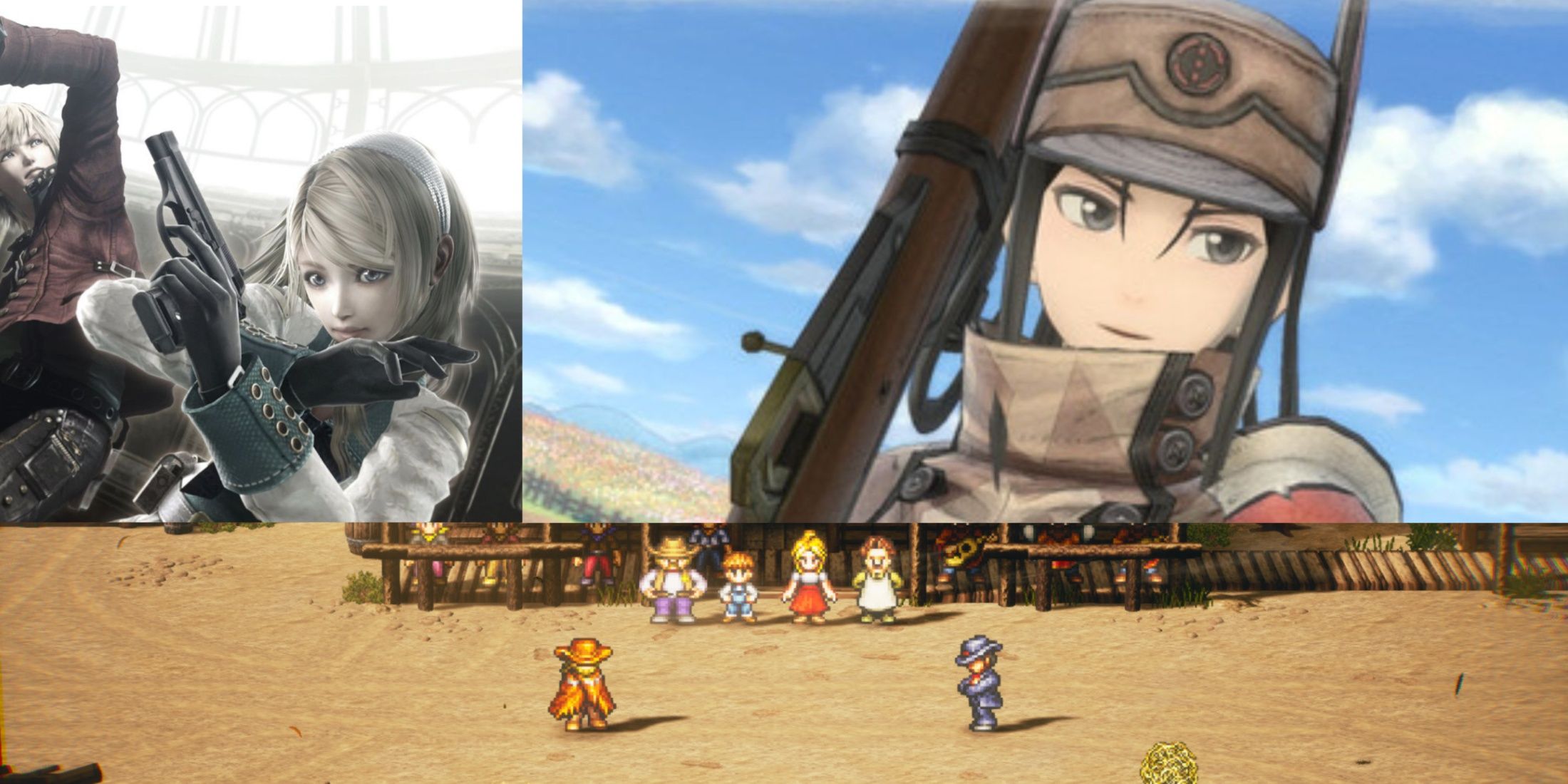 Turn-Based JRPGs With Guns