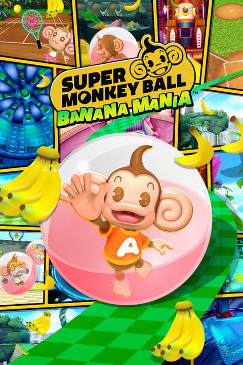 Super Monkey Ball Banana Mania Tag Page Cover Art