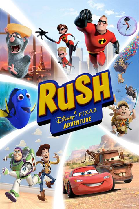 Rush: A Disney Pixar Adventure Tag Page Cover Art