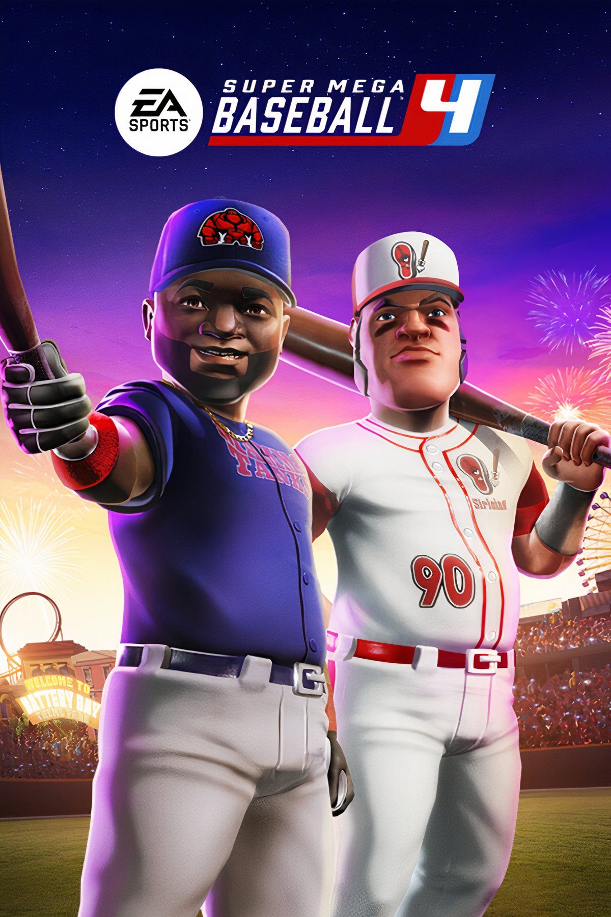 Super Mega Baseball 4 Tag Page Cover Art