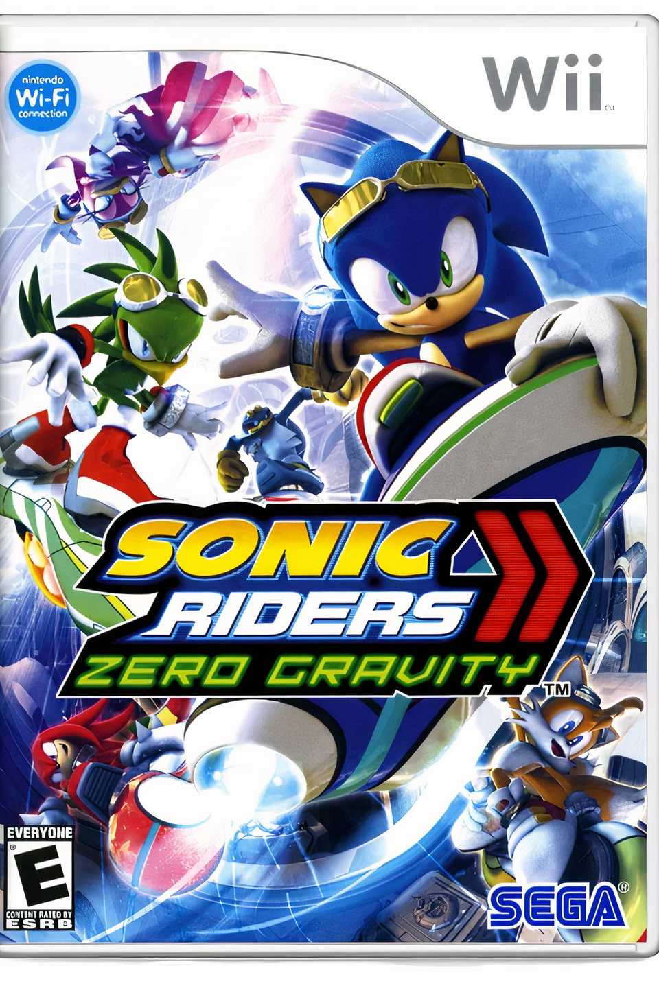Sonic Riders: Zero Gravity Tag Page Cover Art