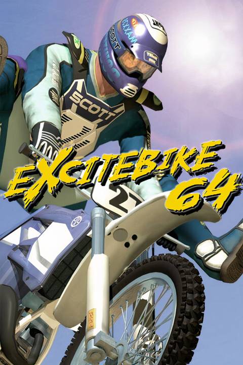 Excitebike 64 Tag Page Cover Art