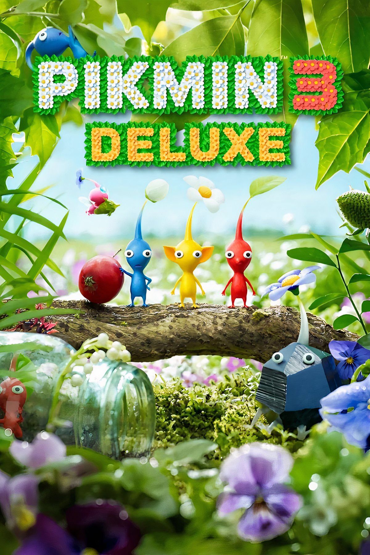 Pikmin 3 Deluxe Tag Page Cover Art