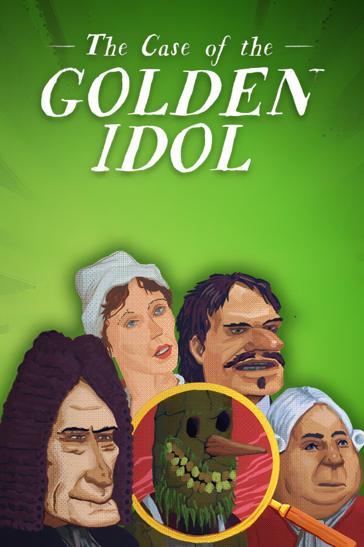 The Case of the Golden Idol Tag Page Cover Art 