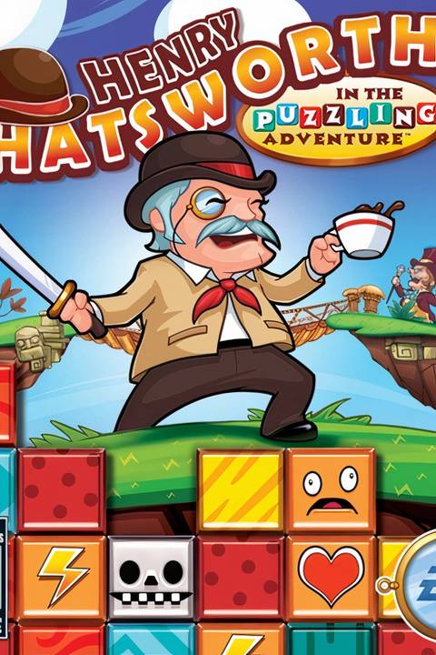 Henry Hatsworth in the Puzzling Adventure Tag Page Cover Art