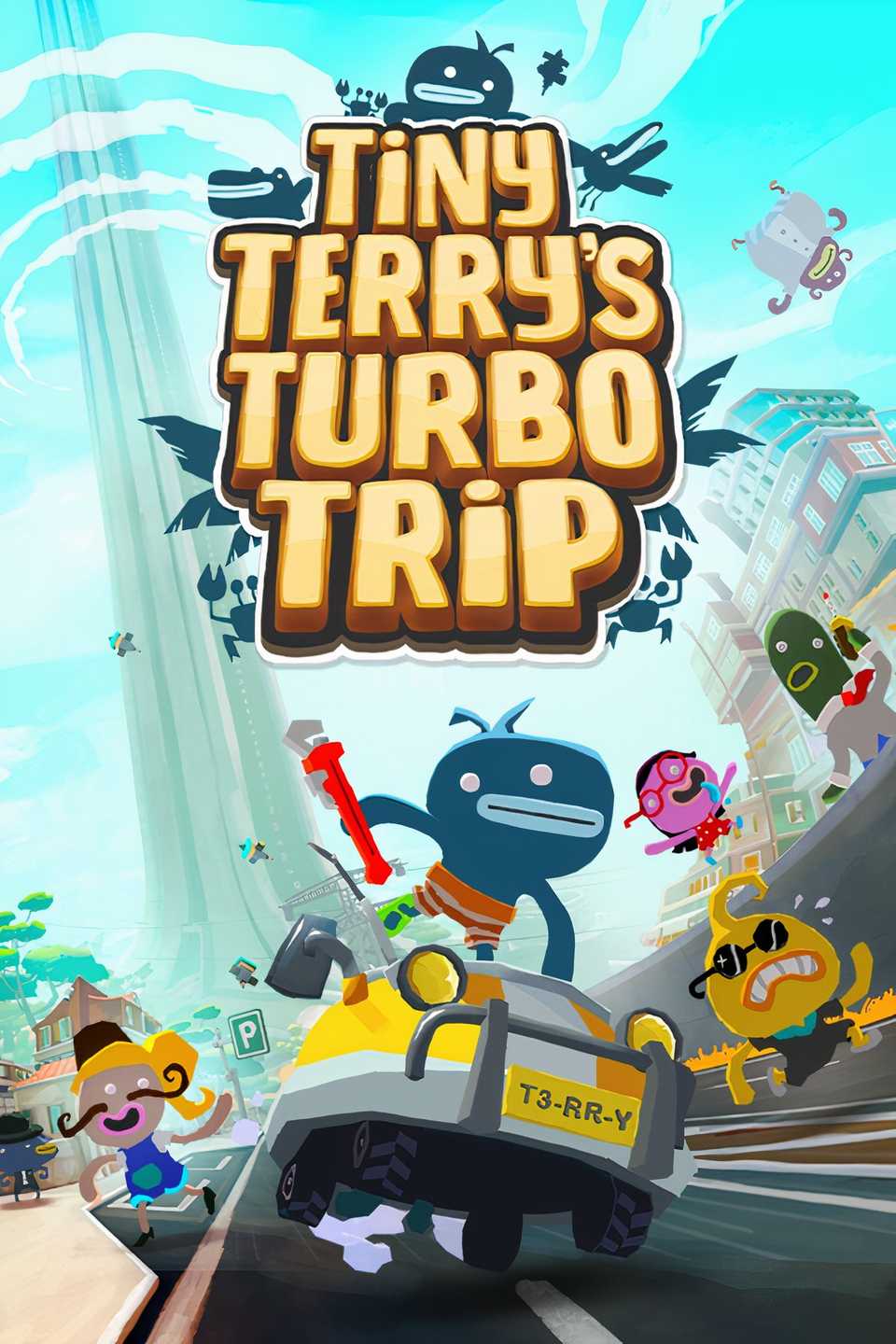 Tiny Terry's Turbo Trip Tag Page Cover Art