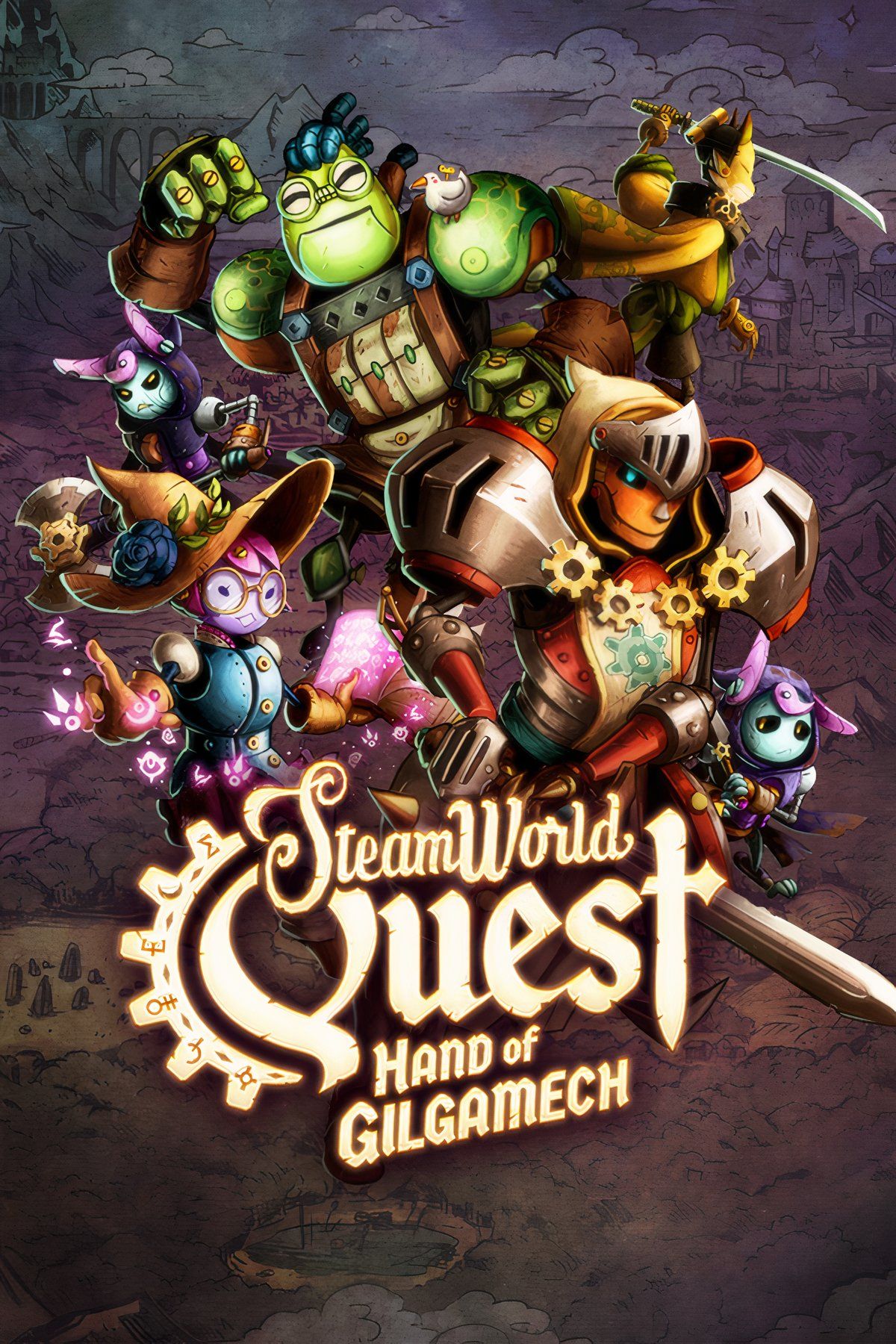 SteamWorld Quest: Hand of Gilgamech Tag Page Cover Art