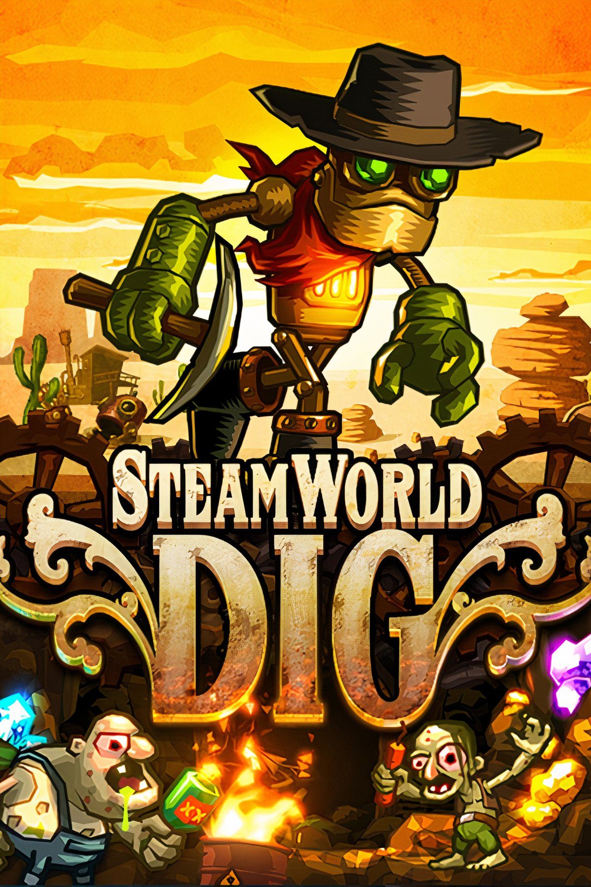 SteamWorld Dig Tag Page Cover Art 