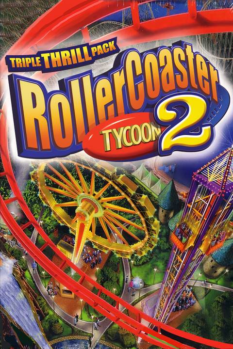 RollerCoaster Tycoon 2 Tag Page Cover Art