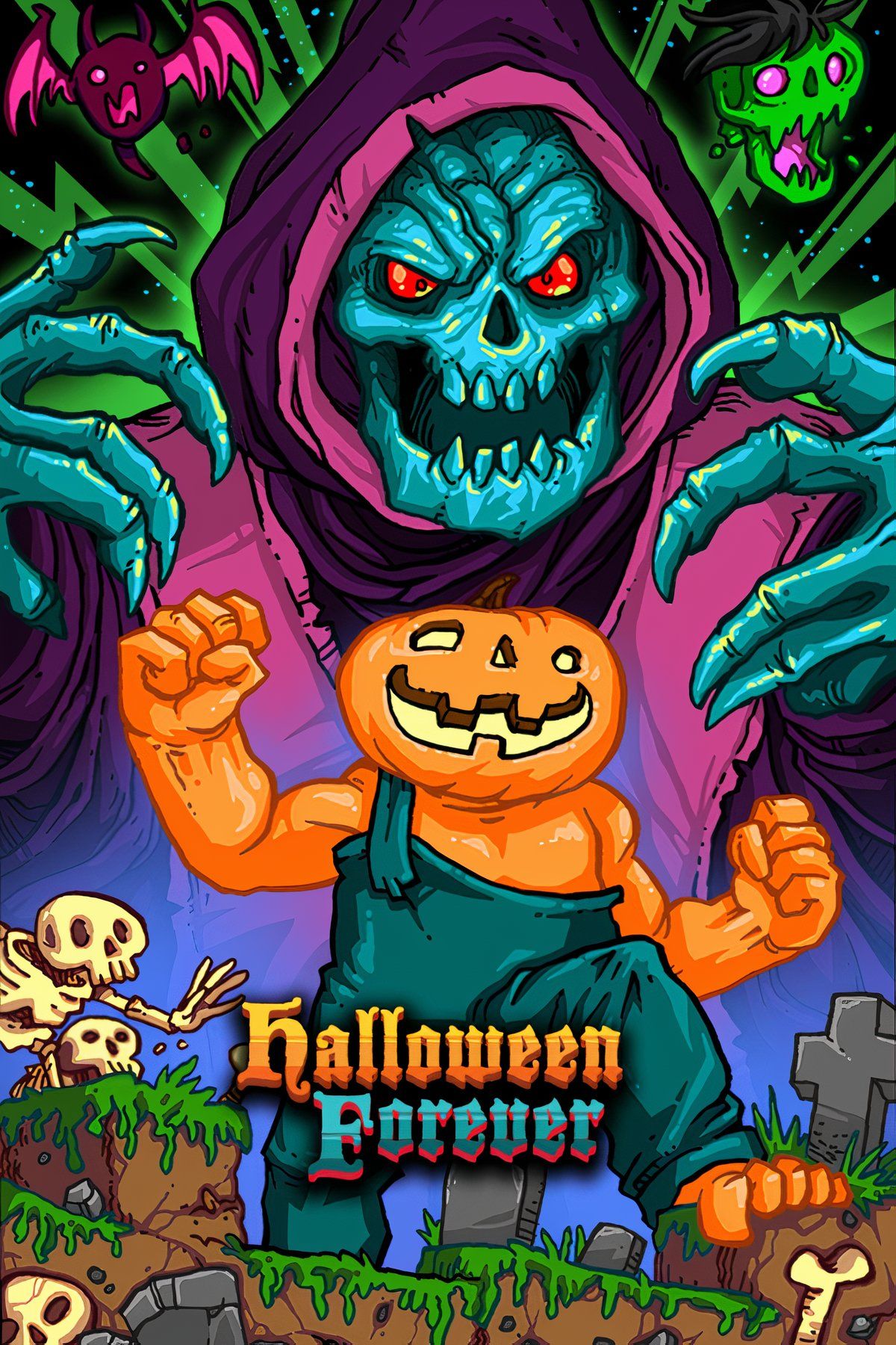 Halloween Forever Tag Page Cover Art