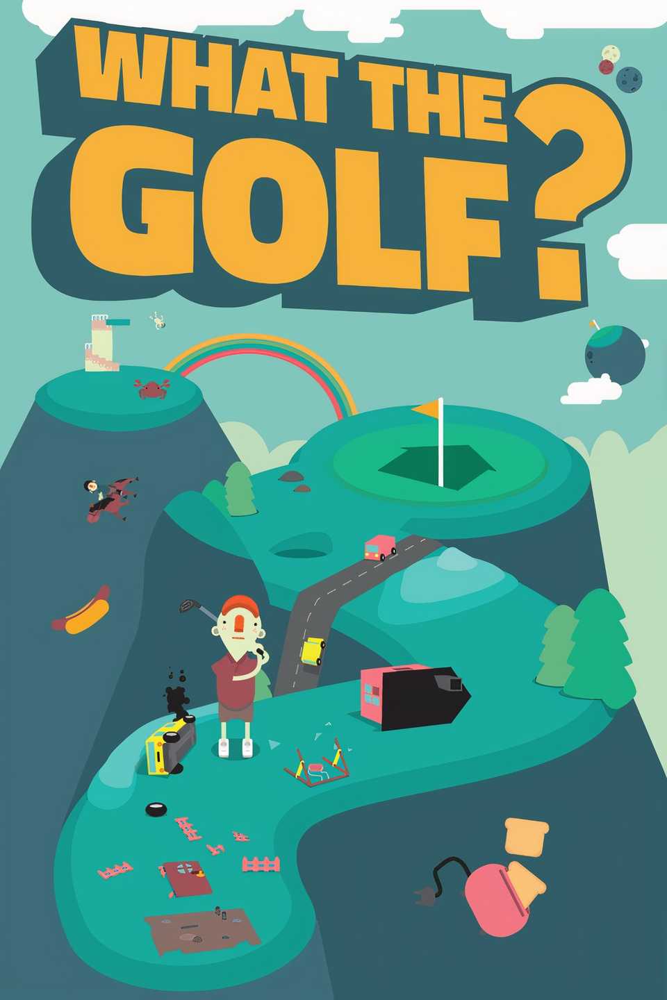WHAT THE GOLF? Tag Page Cover Art