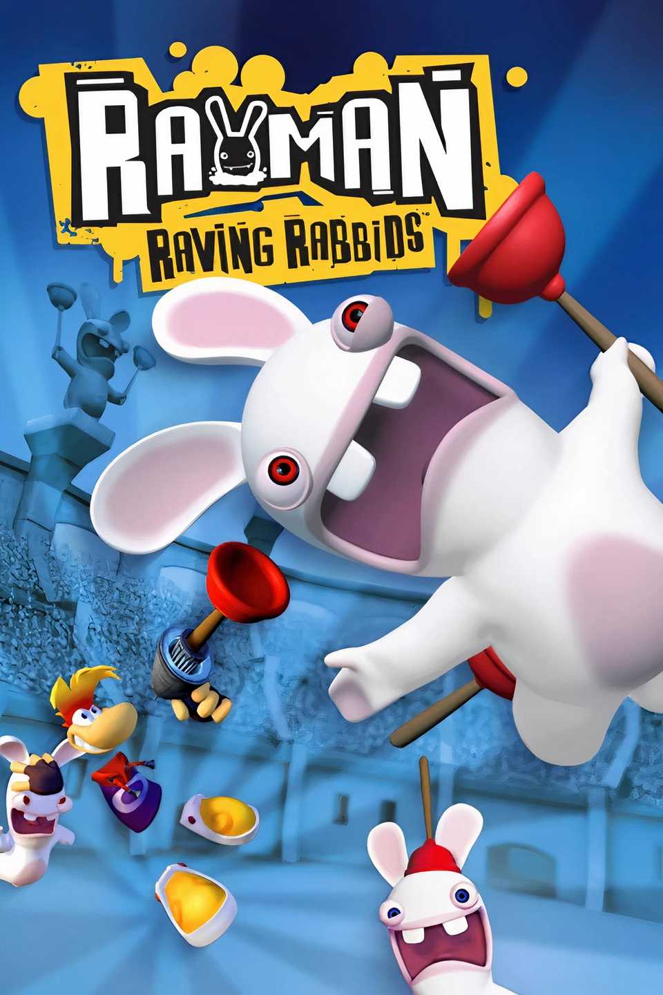 Rayman Raving Rabbids Tag Page Cover Art