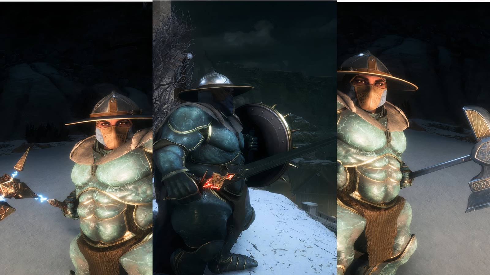 Warrior collage Veilguard