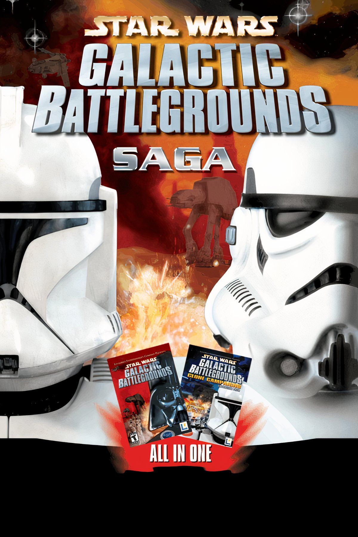 Star Wars: Galactic Battlegrounds Tag Page Cover Art