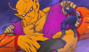Giant Namekian Orange Piccolo in Dragon Ball Super: Super Hero