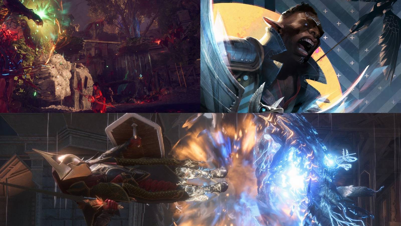 Dragon age warrior collage