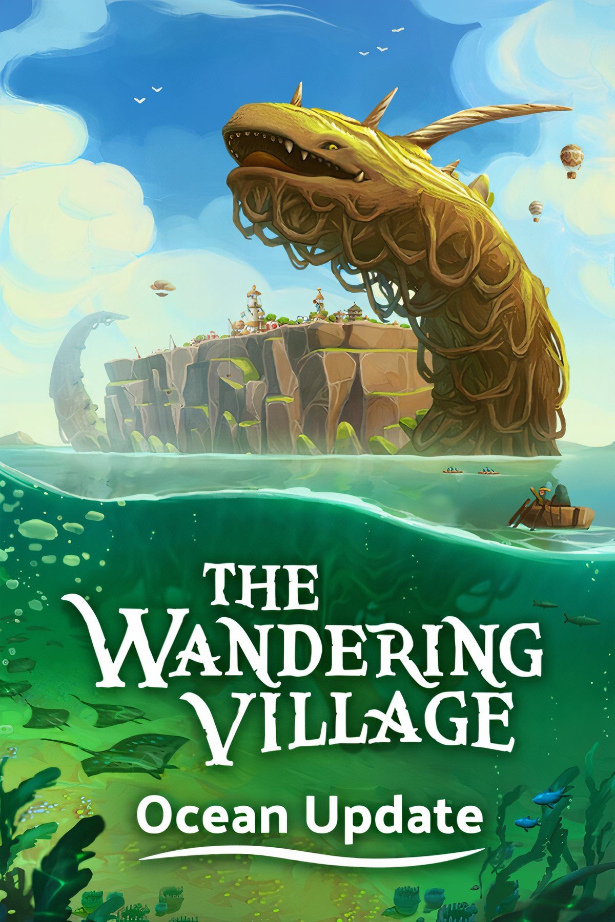 The Wandering Village Tag Page Cover Art