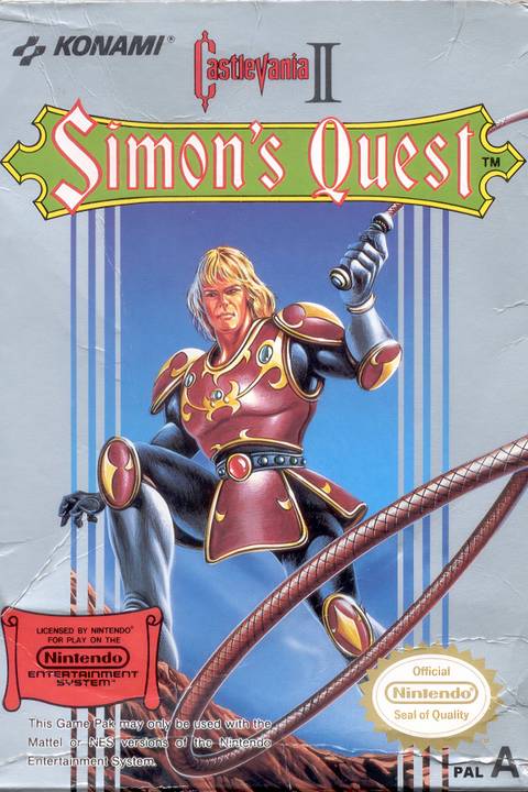 Castlevania 2: Simon‚Äôs Quest Tag Page Cover Art