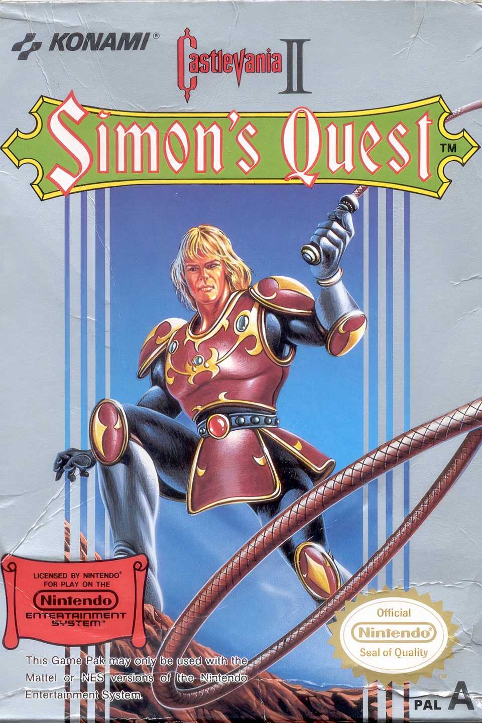 Castlevania 2: Simon‚Äôs Quest Tag Page Cover Art