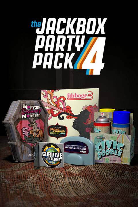 The Jackbox Party Pack 4 Tag Page Cover Art
