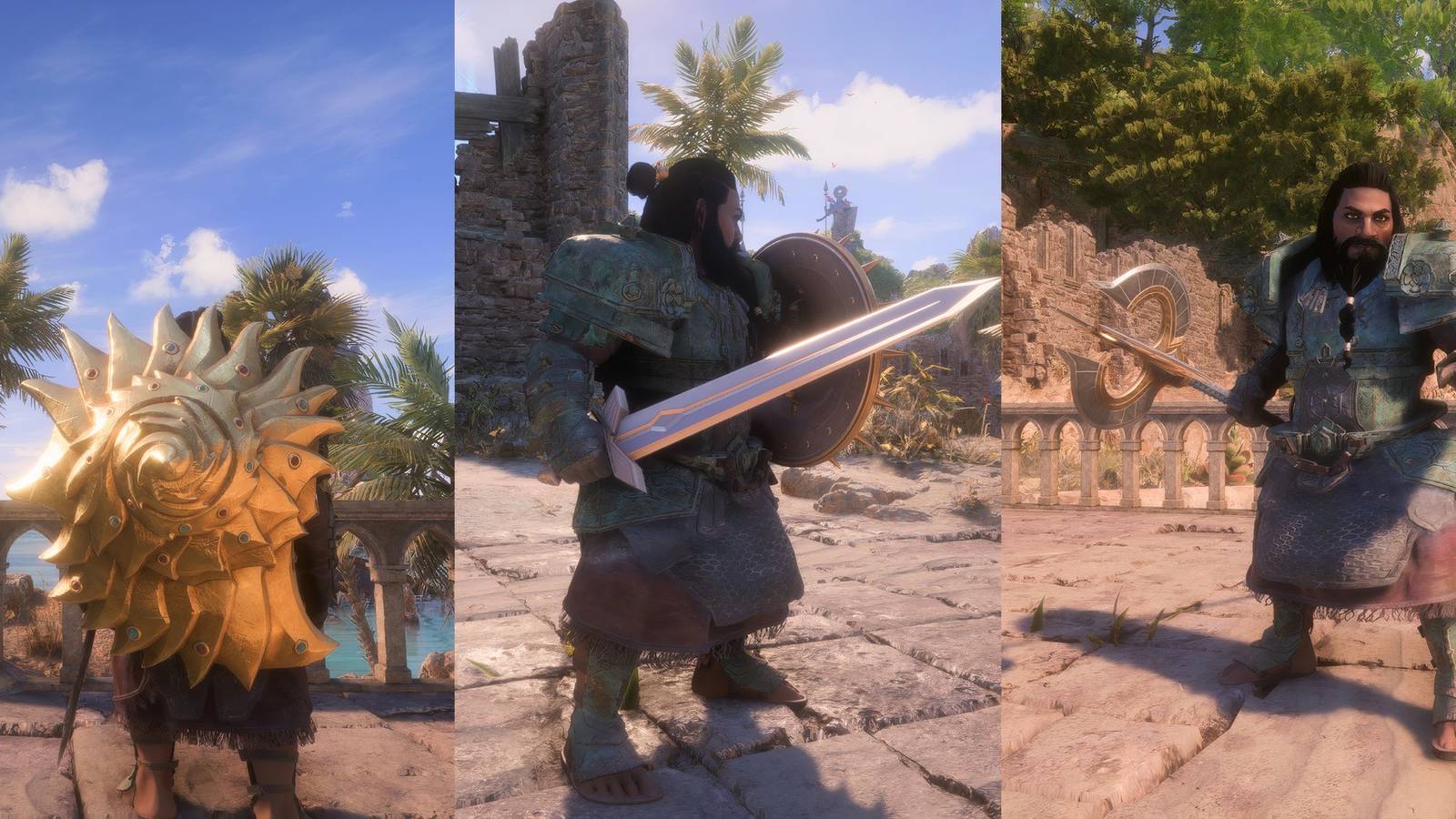 Veilguard Warrior Collage