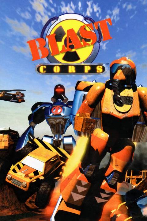 Blast Corps Tag Page Cover Art