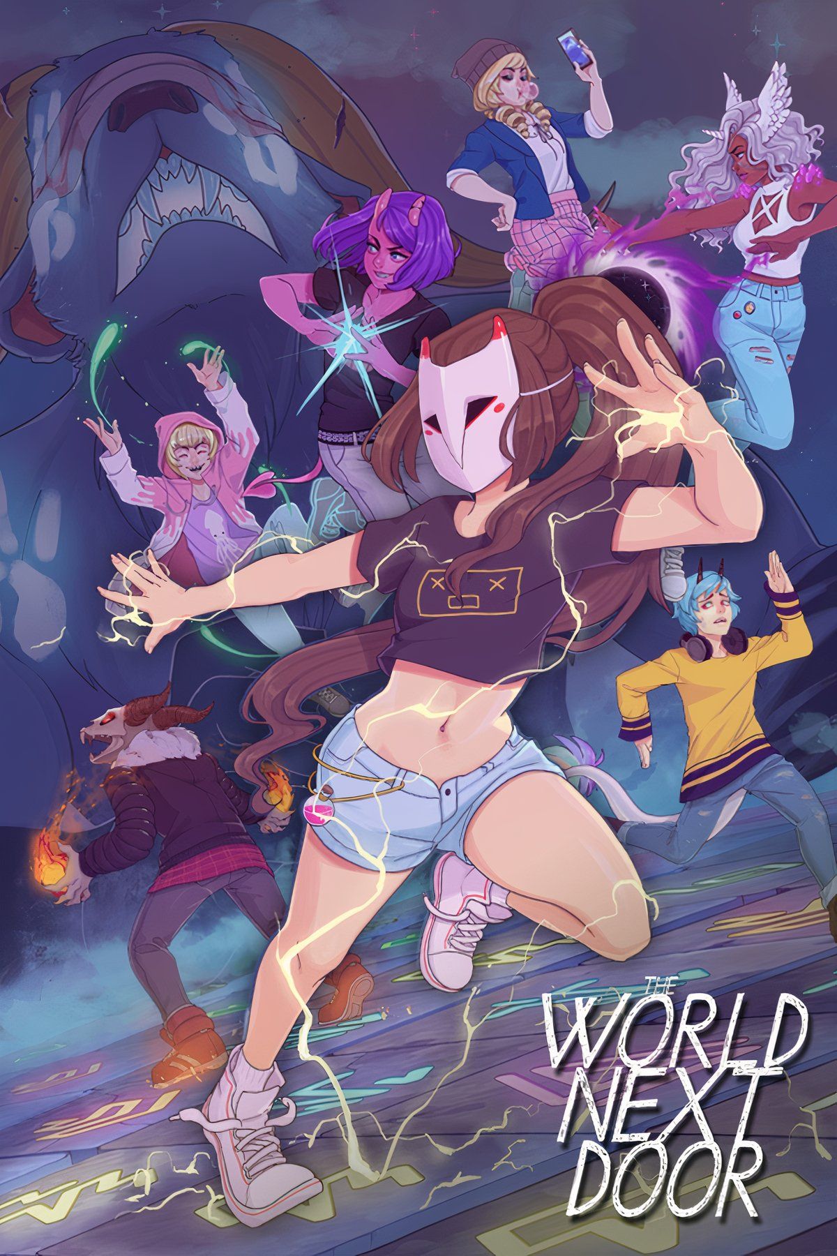 The World Next Door Tag Page Cover Art