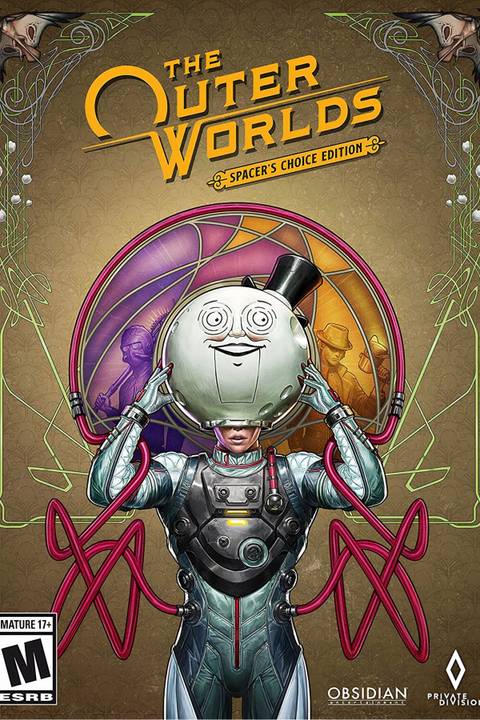 The Outer Worlds Spacer's Choice Edition Tag Page Cover Art 