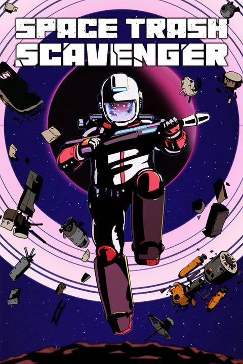 Space Trash Scavenger Tag Page Cover Art