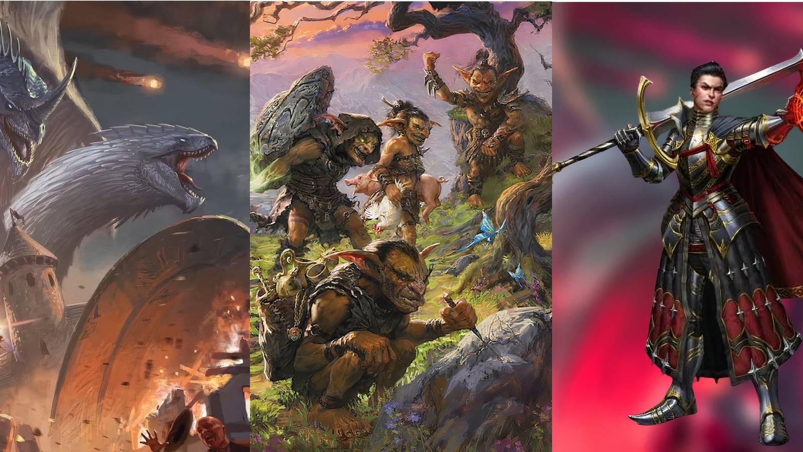 Dungeons and Dragons Collage