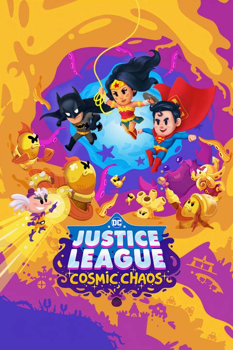 Justice League: Cosmic Chaos Tag Page Cover Art