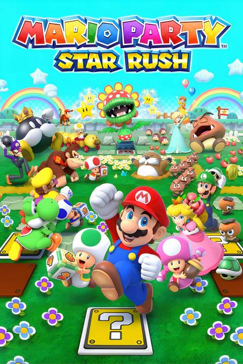 Mario Party: Star Rush Tag Page Cover Art