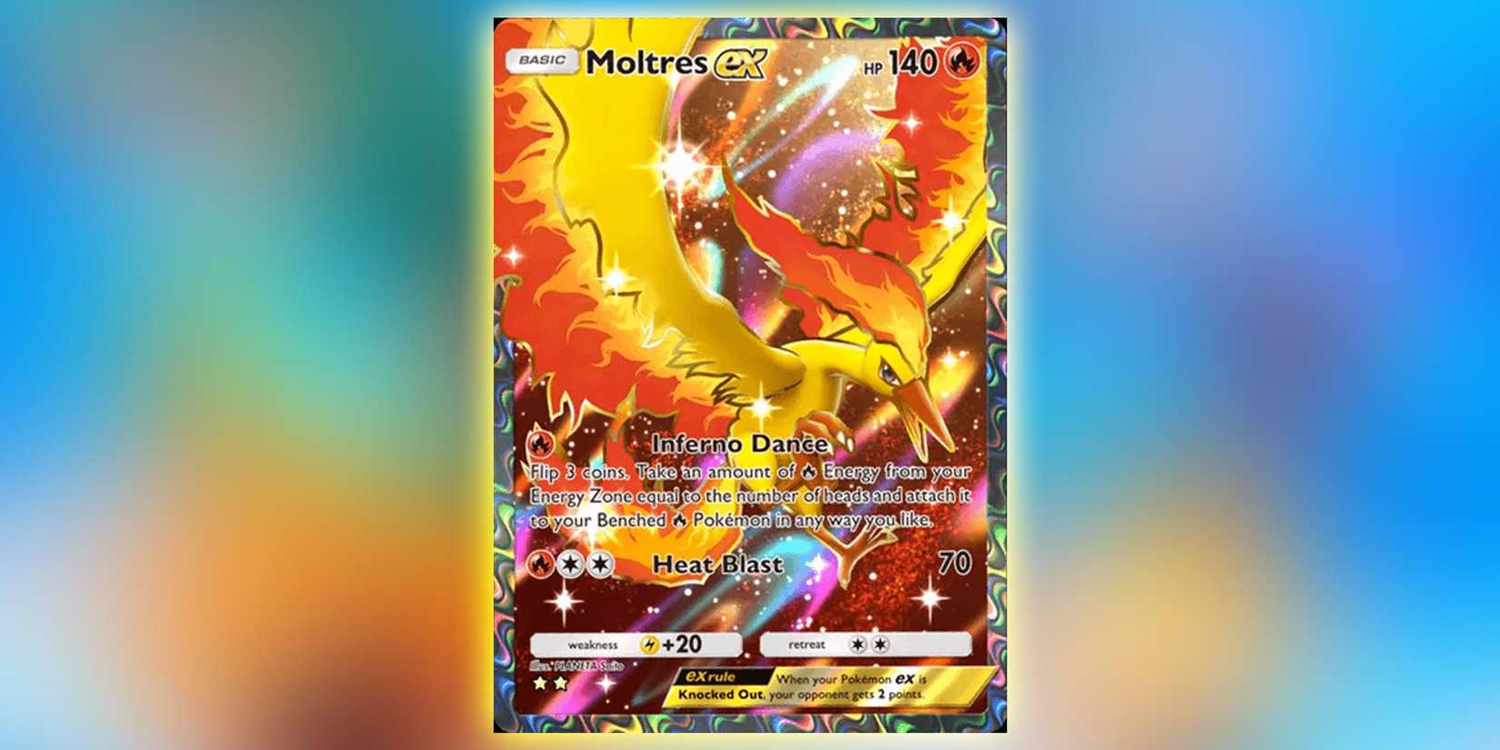 moltres card pokemon tcg pocket Moltres ex (Genetic Apex #255/226, 2-Stars)