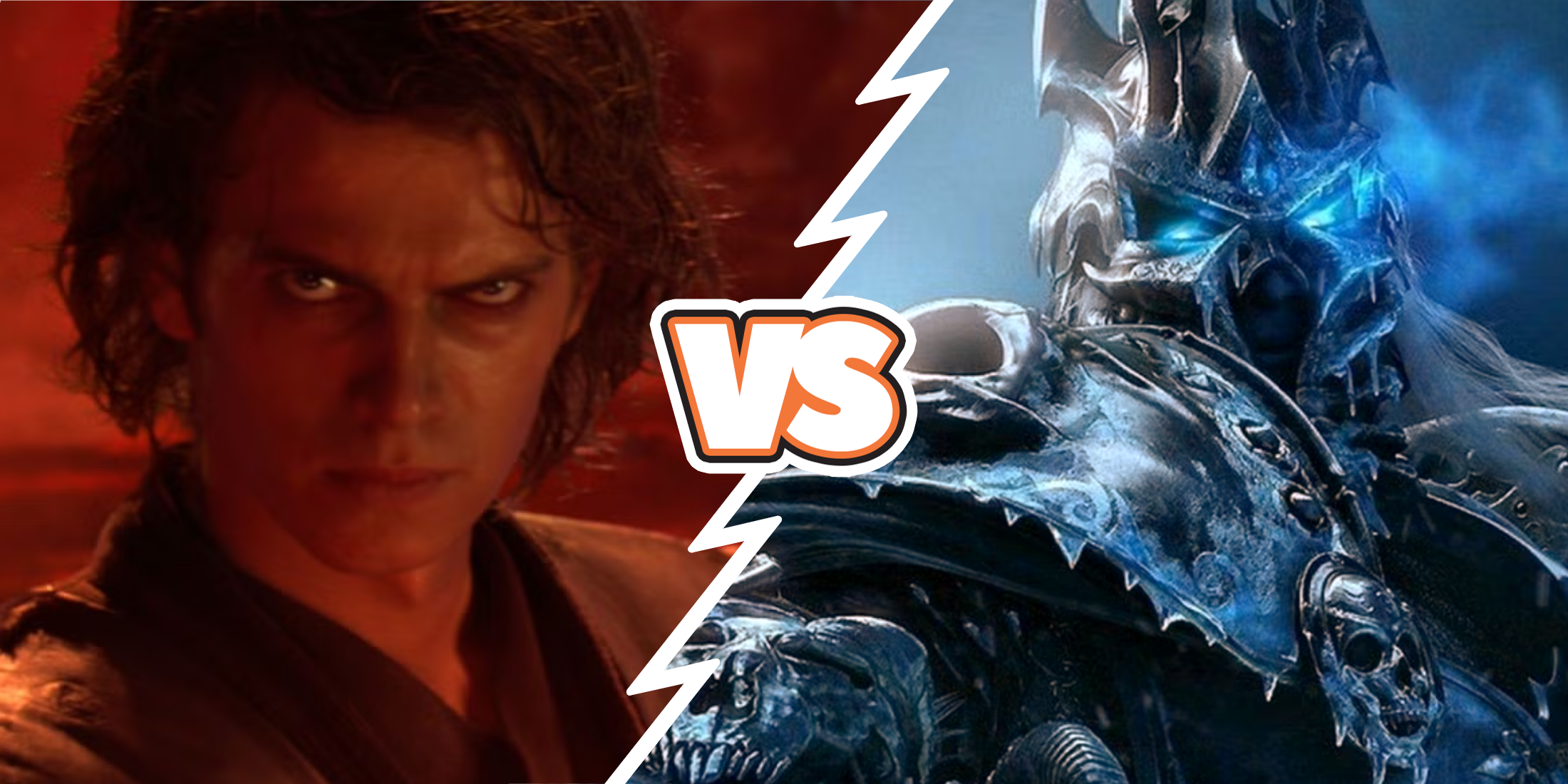 Monday Matchup Anakin Skywalker Arthas Menethil Lich King