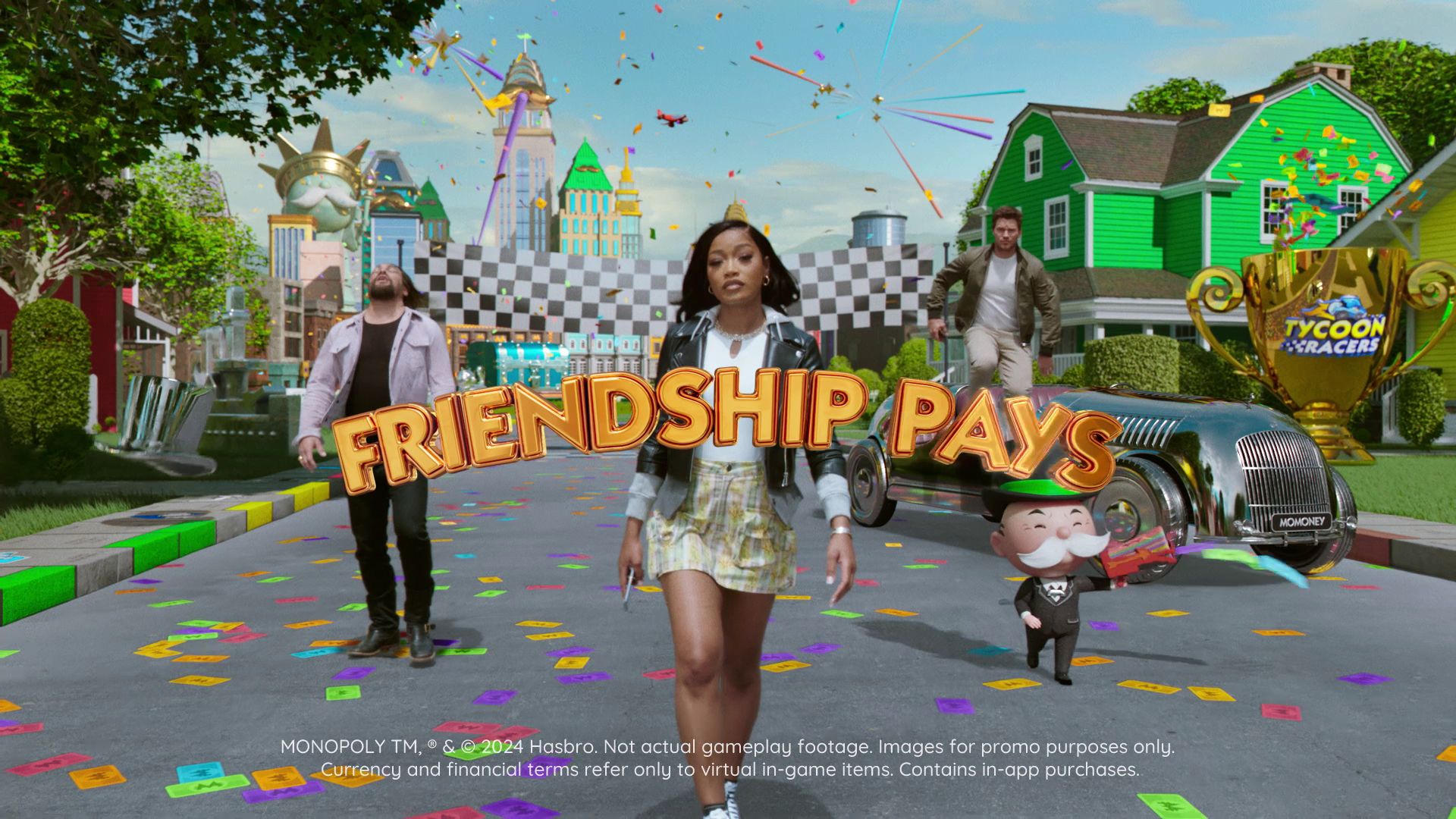 Monopoly GO! New Brand Campaign Friendship Pays 