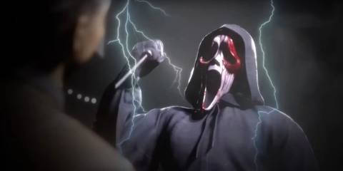 Mortal Kombat 1 Ghostface Bloody Mask