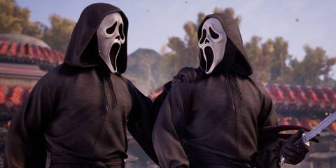 Two Ghostface killers in Mortal Kombat 1