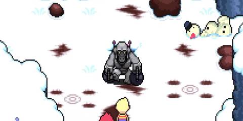 a steel mechorilla from mother 3