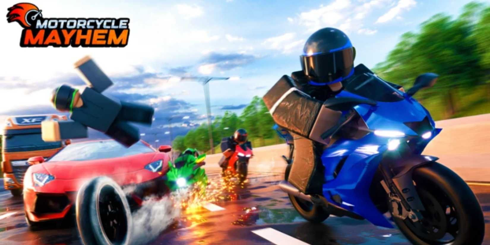 Motorcycle Mayhem vehicles